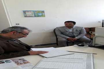 بازدید مدیرکل دامپزشکی استان سمنان از پست دامپزشکی فرومد