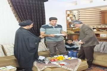 دیدارمدیرکل دامپزشکی استان سمنان  به اتفاق هیئت همراه با خانواده شهید نادمی شاهرود 10/8/95