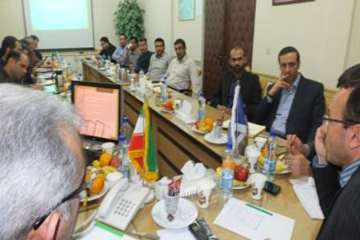 جلسه شورای هماهنگی اداره کل دامپزشکی استان سمنان به ریاست دکتر رفیعی پور رئیس سازمان دامپزشکی کشور4د
