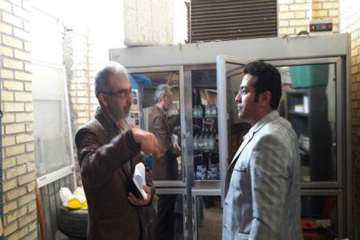 بازدید مدیر کل دامپزشکی استان سمنان از سردخانه دامپزشکی شهرستان میامی