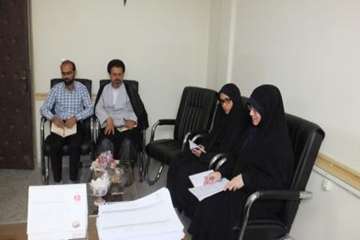 اولین جلسه کمیته عفاف وحجاب اداره کل دامپزشکی استان سمنان  96/2/18