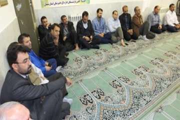 مراسم تقدیر از کارکنان بخش فنی (کسب رتبه برتراداره کل دامپزشکی استان درجشنواره شهید رجایی )وکارمندان