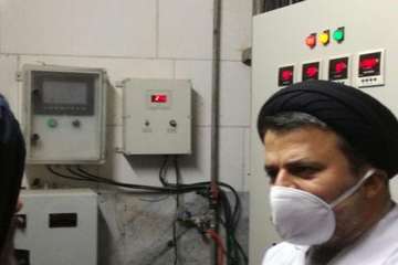بازدید مسئول دفتر نمایندگی ولی فقیه اداره کل دامپزشکی استان سمنان از کشتارگاه های طیور شهر ایوانکی 8