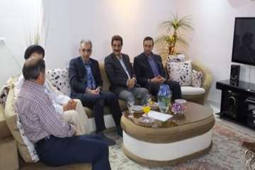 دیدار خانواده همکار بازنشسته جواد صالحیان 19اردیبهشت 96