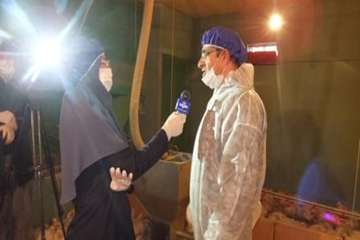 گزارش خبری درخصوص آنفلوانزای پرندگان با مصاحبه دکتر هاشم زاده و دکتر جاویدپور 1اسفند95