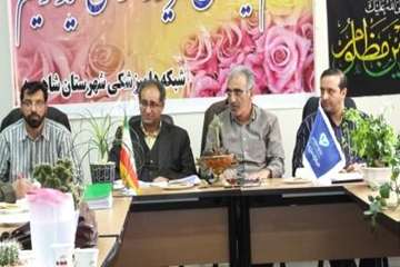 جلسه شورای هماهنگی اداره کل دامپزشکی استان سمنان دراداره دامپزشکی شهرستان شاهرود 10/8/95