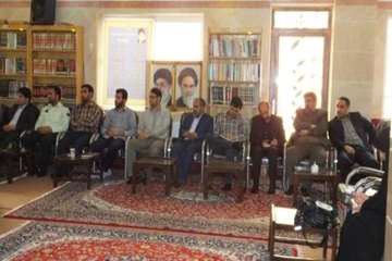 دیدارمسئولین روابط عمومی دستگاه های اجرای استان سمنان با امام جمعه سمنان به مناسبت روز روابط عمومی 2