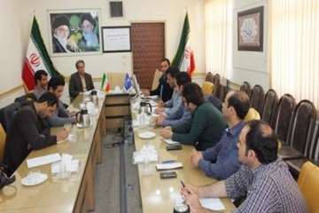 سومین جلسه شورای هماهنگی واکسیناسیون تب برفکی  با حضور رؤسای ادارت دامپزشکی شهرستانهای تابعه دراداره