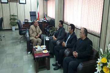 دیدار دکتر حسینی مدیرکل محترم دامپزشکی استان سمنان به اتفاق هیئت همراه با معاون استاندار وفرماندار و