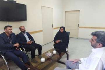 دیدار مدیرکل دامپزشکی استان با دکتر شریفی مدیرکل دفتر مدیریت عملکرد،بازرسی و امور حقوقی استانداری سم