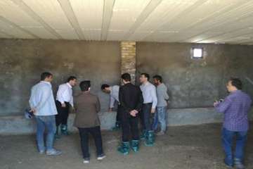 سفر یک روزه دکتر حسینی به منطقه کالپوش ،بازدید از اداره دامپزشکی وپست دامپزشکی کالپوش ،بازدید از دام