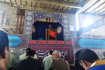 سخنرانی مدیرکل دامپزشکی استان پیش از خطبه نماز جمعه به مناسبت هفته دامپزشکی 12مهرماه98