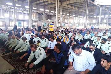 سخنرانی مدیرکل دامپزشکی استان پیش از خطبه نماز جمعه به مناسبت هفته دامپزشکی 12مهرماه98