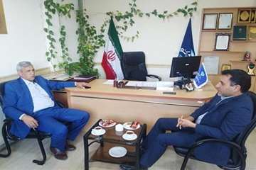 دیدار مهندس قندالی ریاست محترم سازمان عشایری کشور با مدیر کل محترم دامپزشکی استان سمنان 16آبان 98