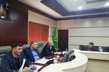 سومین جلسه کارگروه مبارزه با قاچاق دام وفرآوردهای خام دامی در سازمان جهاد کشاورزی استان سمنان 29آبان