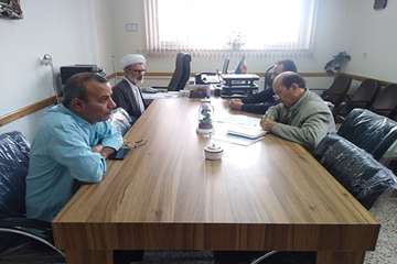بازدید سرپرست دفتر نمایندگی ولی فقیه ودبیر اقامه نماز اداره کل دامپزشکی استان سمنان در راستای مصبوبا