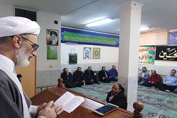 جلسه حلقه صالحین بسیج 27آذر 98