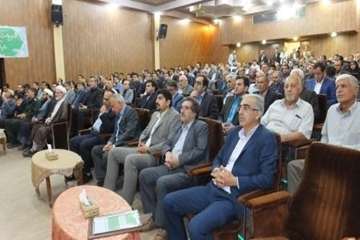 مراسم تودیع و معارفه مدیرکل دامپزشکی استان سمنان 26 اردیبهشت 98