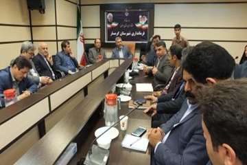 حضور دکتر رفیعی پور ریاست محترم سازمان دامپزشکی کشور در جلسه اعضای شورای بخش کشاورزی بخش کشاورزی شهر