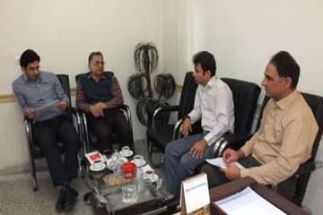 جلسه بررسی شاخص های عمومی ارزیابی عملکرد اداره کل دامپزشکی استان سمنان سال 98 هشتم آبان