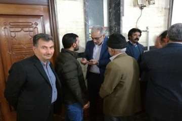 جلسه پرسش وپاسخ دکتر سعیدی مدیر کل دامپزشکی استان سمنان با دامداران شهرستان گرمسار 15اسفند 97