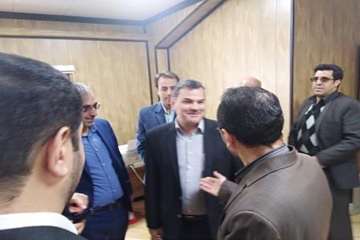 مراسم افتتاح فازاول مجتمع کشتارگاه طیوروسردخانه سیمرغ ممتاز آسیا شهرستان آرادن با حضور معاون اول رئی