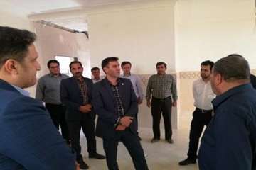 بازدید دکتر حسینی مدیر کل محترم دامپزشکی استان سمنان از پروژه درحال ساخت کارخانه خوراک دام برگزیده ق