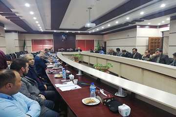 سومین جلسه کارگروه مبارزه با قاچاق دام وفرآوردهای خام دامی در سازمان جهاد کشاورزی استان سمنان 29آبان
