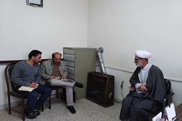بازدید سرپرست دفتر نمایندگی ولی فقیه ودبیر اقامه نماز اداره کل دامپزشکی استان سمنان در راستای مصبوبا