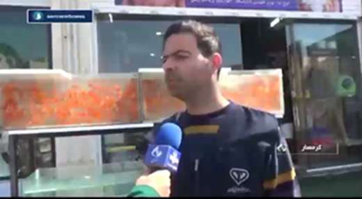 خبر تهیه شده توسط واحد خبر صدا و سیما از اجرای گشت مشترک کارشناسان اداره دامپزشکی و محیط زیست شهرستان گرمسار در راستای برخورد با فروشندگان حیوانات وحشی و غیرمجاز در سطح شهرستان  