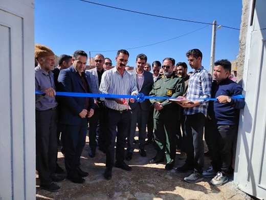 حضور مدیرکل دامپزشکی استان سمنان در مراسم افتتاح قرارگاه جهادی دامپزشکی نردین شهرستان میامی